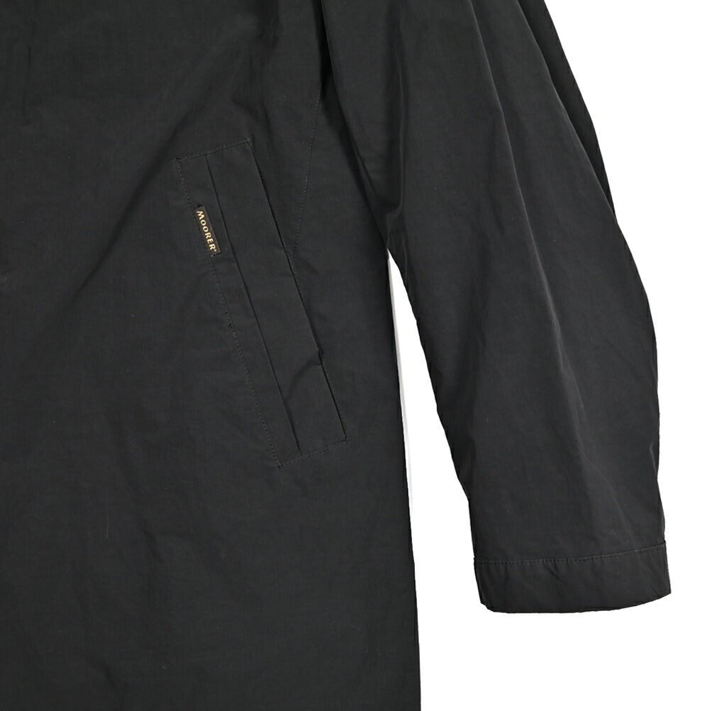 MOORER HEKTOR - KH 軽撥水ポリエステル フード付きスタンドカラーコート｜436776｜GUARDAROBA MILANO OFFICIAL STORE