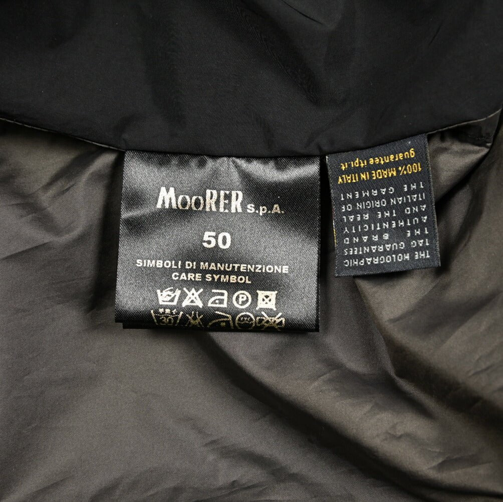 MOORER HEKTOR - KH 軽撥水ポリエステル フード付きスタンドカラーコート｜436776｜GUARDAROBA MILANO OFFICIAL STORE