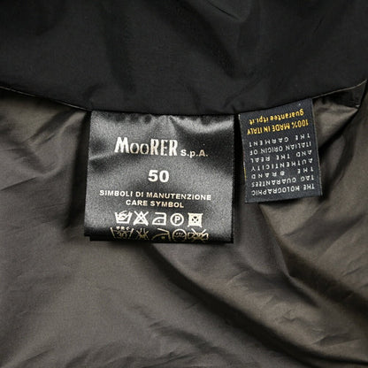 MOORER HEKTOR - KH 軽撥水ポリエステル フード付きスタンドカラーコート｜436776｜GUARDAROBA MILANO OFFICIAL STORE