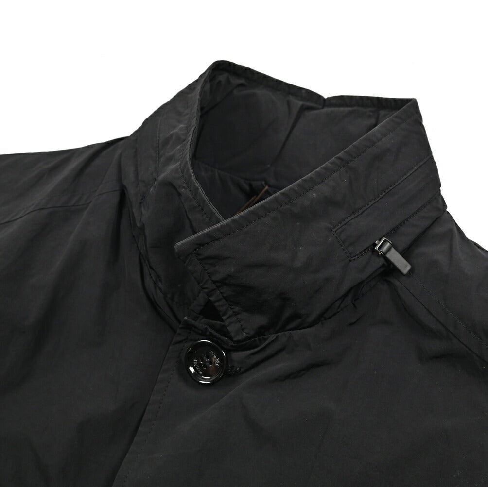 MOORER HEKTOR - KH 軽撥水ポリエステル フード付きスタンドカラーコート｜436776｜GUARDAROBA MILANO OFFICIAL STORE