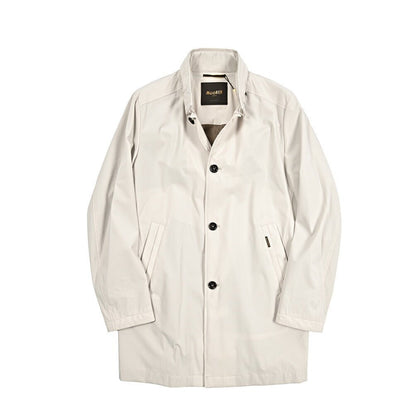 MOORER HEKTOR - KN 2軸方向ストレッチナイロン フード付きスタンドカラーコート / ACQUA RESISTANT(撥水)｜436774｜GUARDAROBA MILANO OFFICIAL STORE