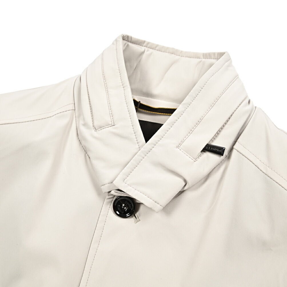 MOORER HEKTOR - KN 2軸方向ストレッチナイロン フード付きスタンドカラーコート / ACQUA RESISTANT(撥水)｜436774｜GUARDAROBA MILANO OFFICIAL STORE