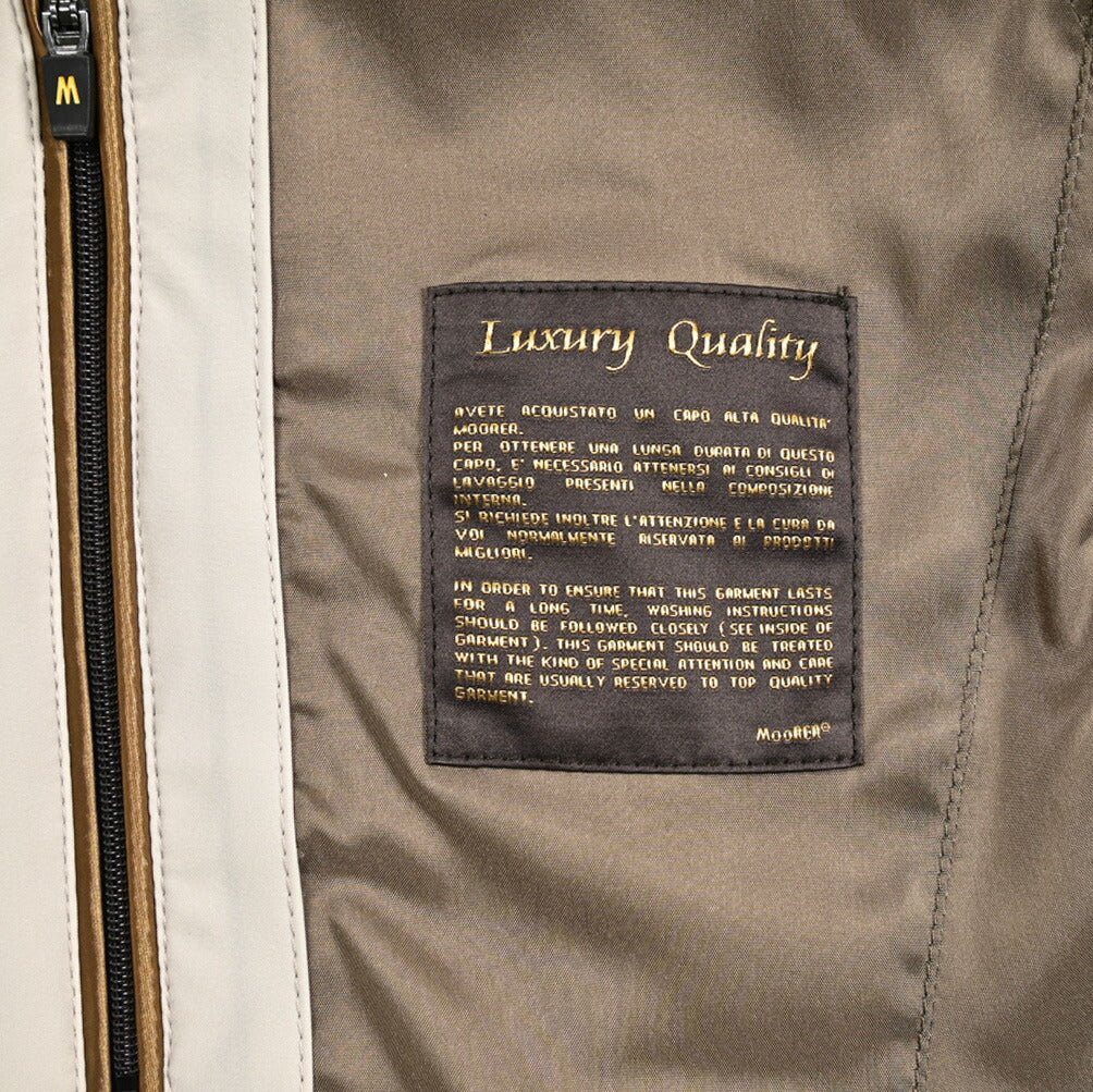 MOORER HEKTOR - KN 2軸方向ストレッチナイロン フード付きスタンドカラーコート / ACQUA RESISTANT(撥水)｜436774｜GUARDAROBA MILANO OFFICIAL STORE