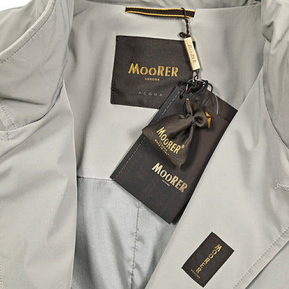 MOORER HEKTOR - KN 2軸方向ストレッチナイロン フード付きスタンドカラーコート / ACQUA RESISTANT(撥水)｜436775｜GUARDAROBA MILANO OFFICIAL STORE