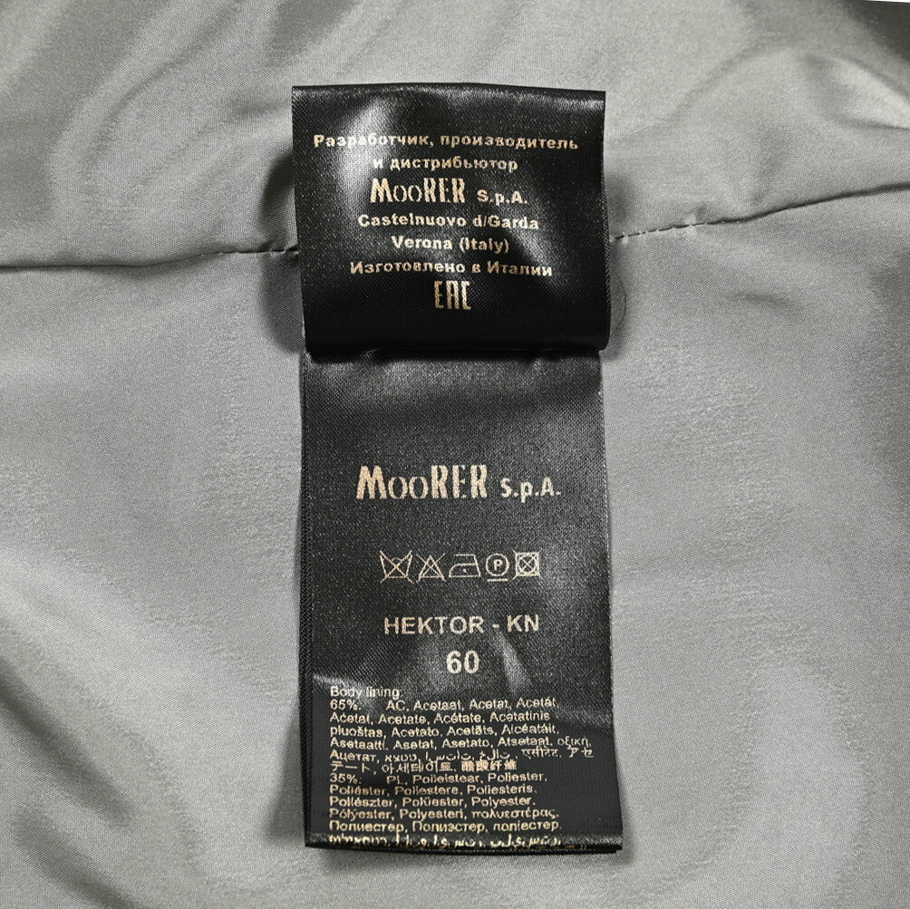 MOORER HEKTOR - KN 2軸方向ストレッチナイロン フード付きスタンドカラーコート / ACQUA RESISTANT(撥水)｜436775｜GUARDAROBA MILANO OFFICIAL STORE