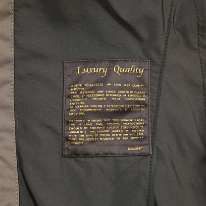 MOORER “HEKTOR-MK OT” ポリエステル100% スタンドカラーコート / ACQUA RESISTANT (撥水) ブラウン(AVANA) 48 | GUARDAROBA MILANO OFFICIAL STORE