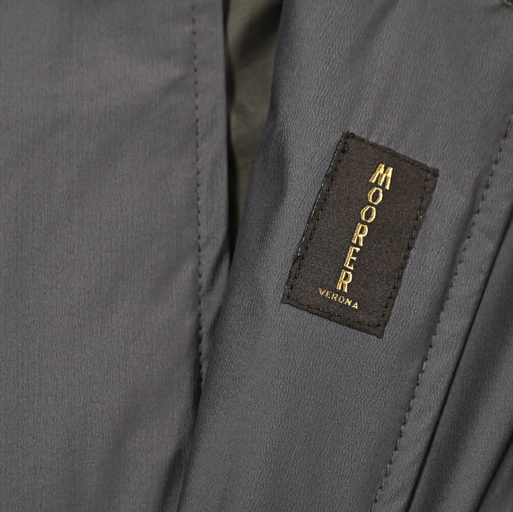 MOORER HEKTOR - MS ストレッチナイロン フード付きスタンドカラーコート｜436778-48｜GUARDAROBA MILANO OFFICIAL STORE