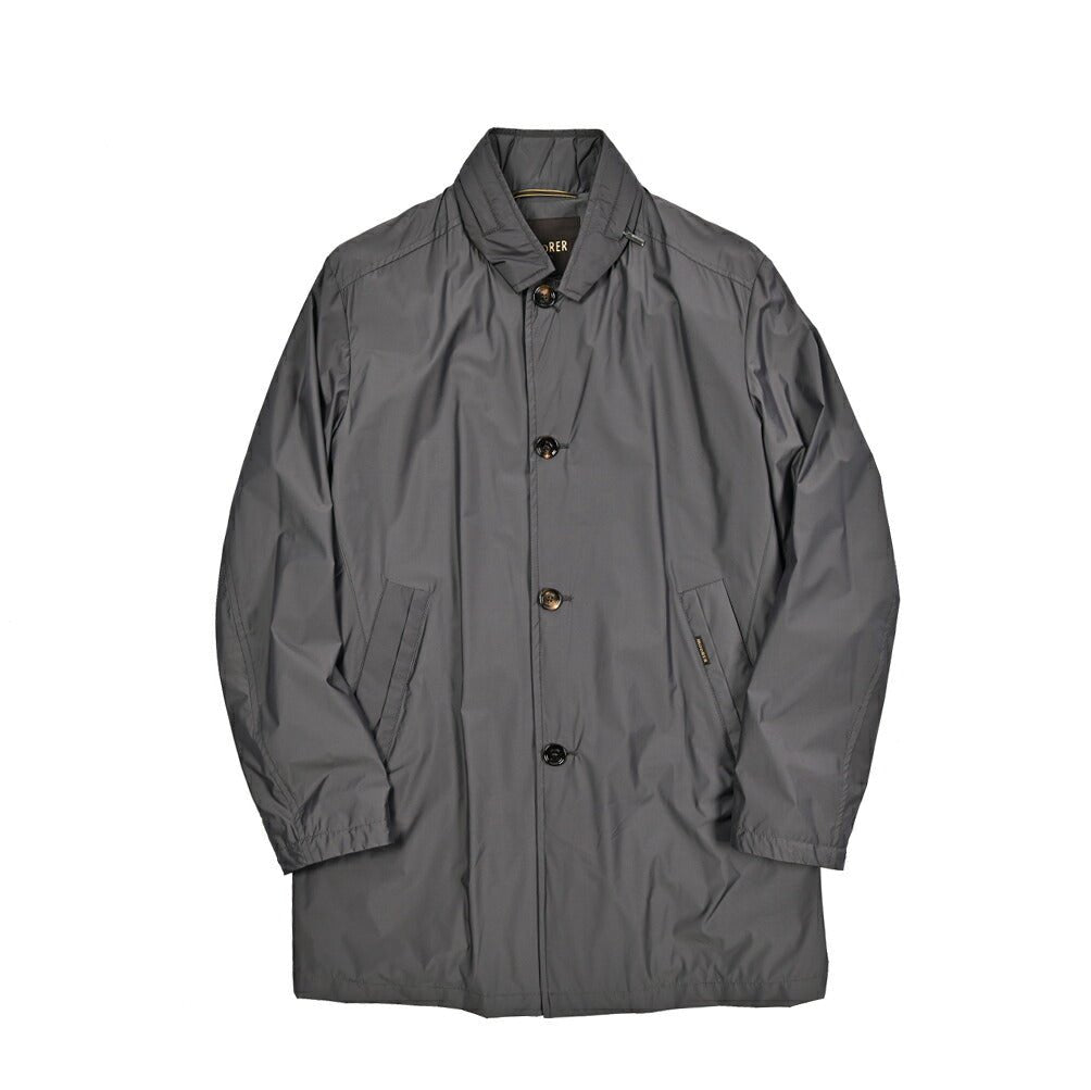 SALE｜MOORER ムーレー / VITTOR-NRS シルク混コットン ステンカラー