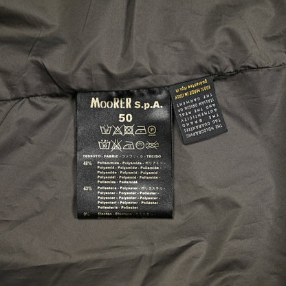 MOORER HEKTOR - MS ストレッチナイロン フード付きスタンドカラーコート｜436784-48｜GUARDAROBA MILANO OFFICIAL STORE