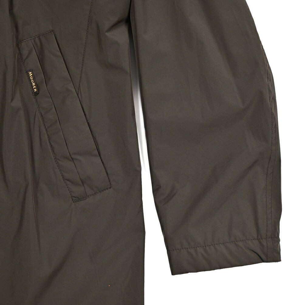 MOORER HEKTOR - MS ストレッチナイロン フード付きスタンドカラーコート｜436784-48｜GUARDAROBA MILANO OFFICIAL STORE
