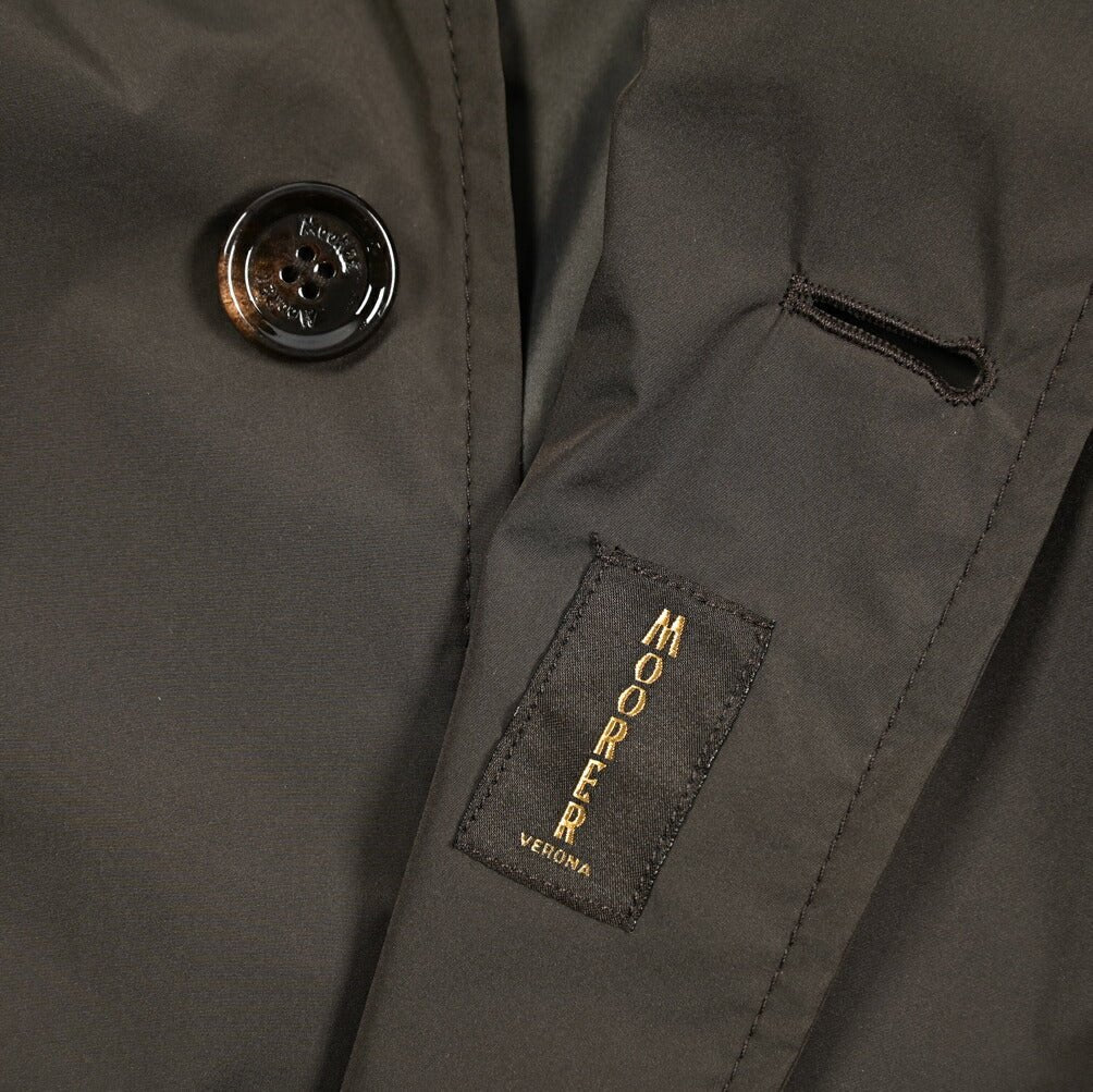 MOORER HEKTOR - MS ストレッチナイロン フード付きスタンドカラーコート｜436784-48｜GUARDAROBA MILANO OFFICIAL STORE