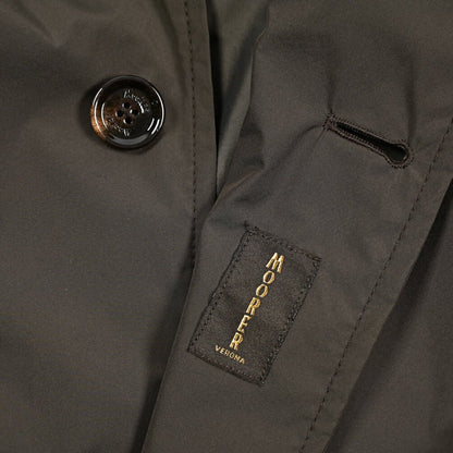 MOORER HEKTOR - MS ストレッチナイロン フード付きスタンドカラーコート｜436784-48｜GUARDAROBA MILANO OFFICIAL STORE