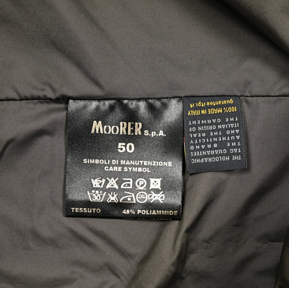 MOORER HEKTOR - MS ストレッチナイロン フード付きスタンドカラーコート｜436787｜GUARDAROBA MILANO OFFICIAL STORE