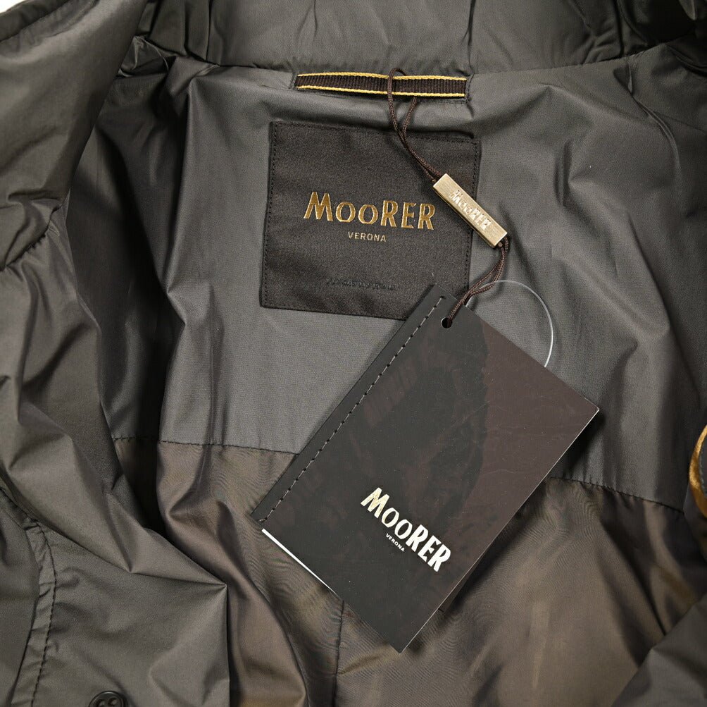 MOORER HEKTOR - MS ストレッチナイロン フード付きスタンドカラーコート｜436788-46｜GUARDAROBA MILANO OFFICIAL STORE