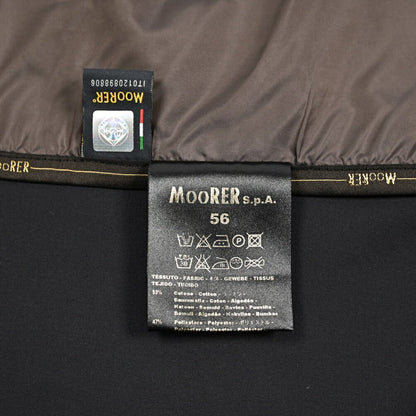 MOORER HEKTOR - WM 軽撥水コットン混 フード付きスタンドカラーコート｜436777｜GUARDAROBA MILANO OFFICIAL STORE