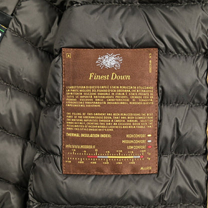 MOORER "HYDROS - NK" スエードレザー スタンドカラーダウンブルゾン｜420454｜GUARDAROBA MILANO OFFICIAL STORE