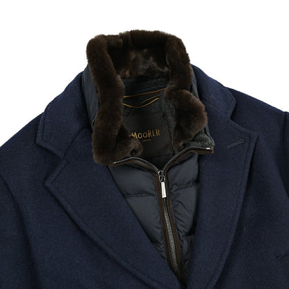 MOORER "JASON - Y" カシミヤ100% 3Bシングルダウンチェスターコート (着脱可能ライナー付き)｜420314 - 50｜GUARDAROBA MILANO OFFICIAL STORE