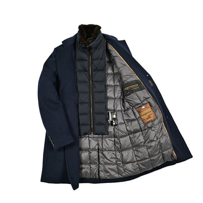 MOORER "JASON - Y" カシミヤ100% 3Bシングルダウンチェスターコート (着脱可能ライナー付き)｜420314 - 50｜GUARDAROBA MILANO OFFICIAL STORE