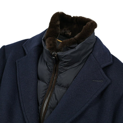 MOORER "JASON - Y" カシミヤ100% 3Bシングルダウンチェスターコート (着脱可能ライナー付き)｜420314 - 50｜GUARDAROBA MILANO OFFICIAL STORE