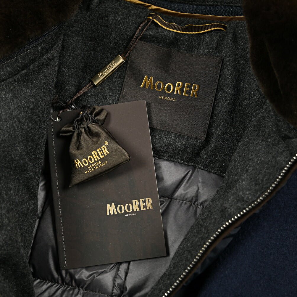 MOORER "JASON - Y" カシミヤ100% 3Bシングルダウンチェスターコート (着脱可能ライナー付き)｜420314 - 50｜GUARDAROBA MILANO OFFICIAL STORE