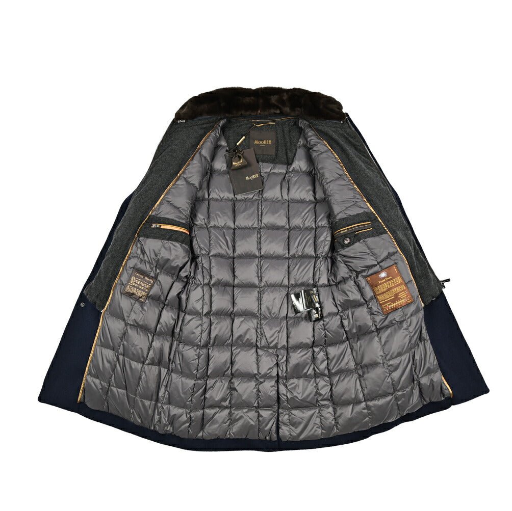 MOORER "JASON - Y" カシミヤ100% 3Bシングルダウンチェスターコート (着脱可能ライナー付き)｜420314 - 50｜GUARDAROBA MILANO OFFICIAL STORE