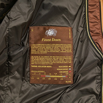 MOORER "JOYCE - SH" ナイロン100% スタンドカラーダウンブルゾン / ACQUA RESISTANT(撥水)｜417768｜GUARDAROBA MILANO OFFICIAL STORE