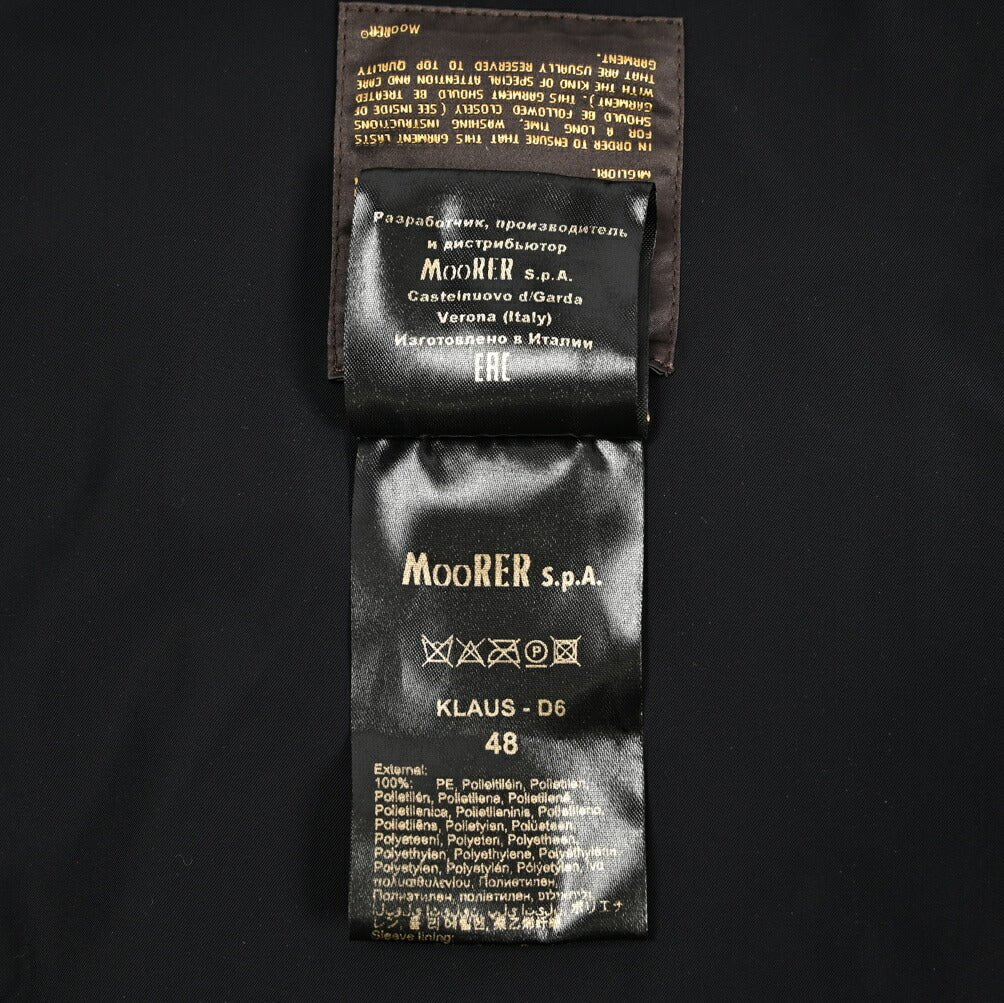 MOORER KLAUS - D6 ポリエチレン100% CPOジャケット｜435986｜GUARDAROBA MILANO OFFICIAL STORE