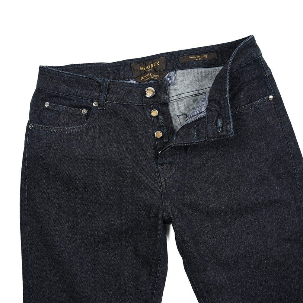 MOORER "KLEE - DC111" カシミヤ混デニム スリムジーンズ｜437118｜GUARDAROBA MILANO OFFICIAL STORE