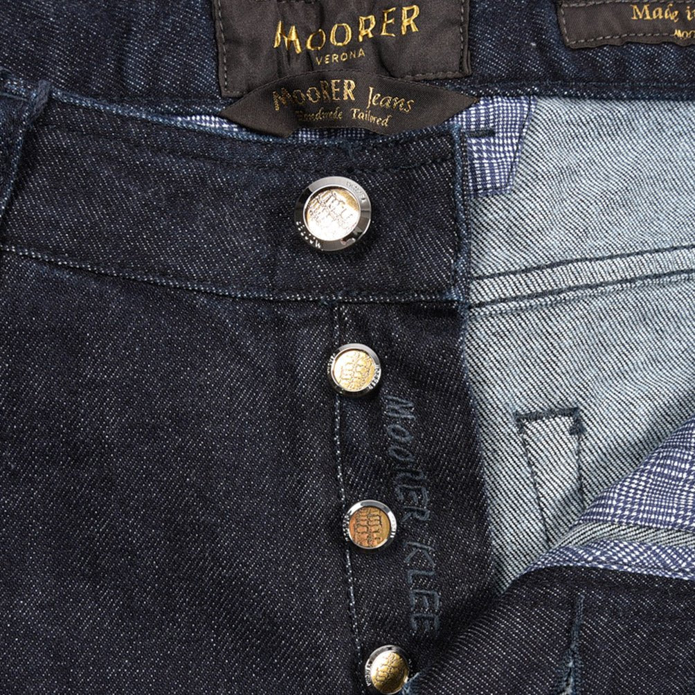 MOORER "KLEE - DC111" カシミヤ混デニム スリムジーンズ｜437118｜GUARDAROBA MILANO OFFICIAL STORE