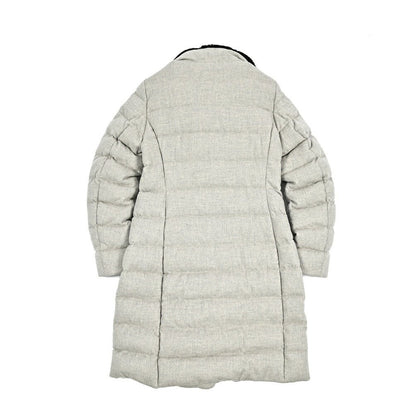 《レディース》MOORER "LONGAN - LS9" カシミヤ混ウール スタンドカラーダウンコート｜420426 - 40｜GUARDAROBA MILANO OFFICIAL STORE