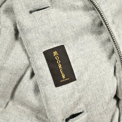 《レディース》MOORER "LONGAN - LS9" カシミヤ混ウール スタンドカラーダウンコート｜420426 - 40｜GUARDAROBA MILANO OFFICIAL STORE