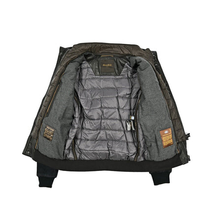 MOORER "MAGNO - UR" スエードレザー ダウンブルゾン｜420429｜GUARDAROBA MILANO OFFICIAL STORE