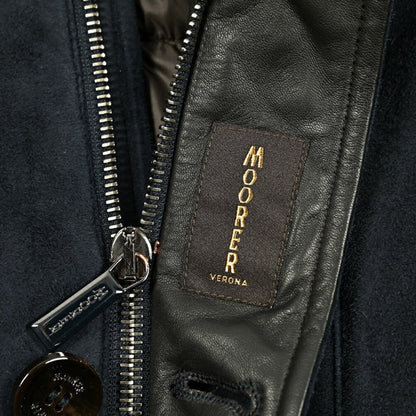 MOORER "MAGNO - UR" スエードレザー ダウンブルゾン｜420429｜GUARDAROBA MILANO OFFICIAL STORE