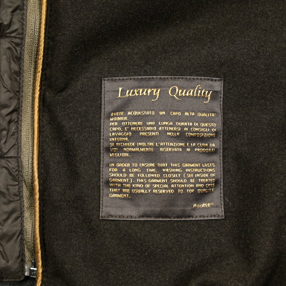 MOORER "MAGNO - UR" ムートンダウンブルゾン｜420430｜GUARDAROBA MILANO OFFICIAL STORE