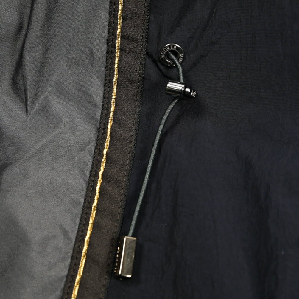 MOORER MANOLO - 4D ナイロン100% スタンドカラーブルゾン 収納可能フード付き M - 65｜436818｜GUARDAROBA MILANO OFFICIAL STORE