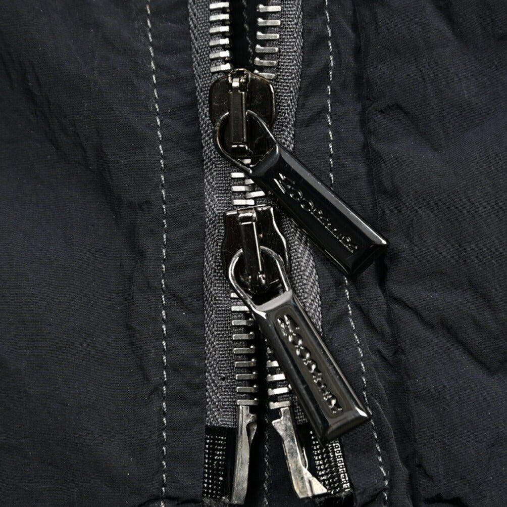 MOORER MANOLO - 4D ナイロン100% スタンドカラーブルゾン 収納可能フード付き M - 65｜436818｜GUARDAROBA MILANO OFFICIAL STORE