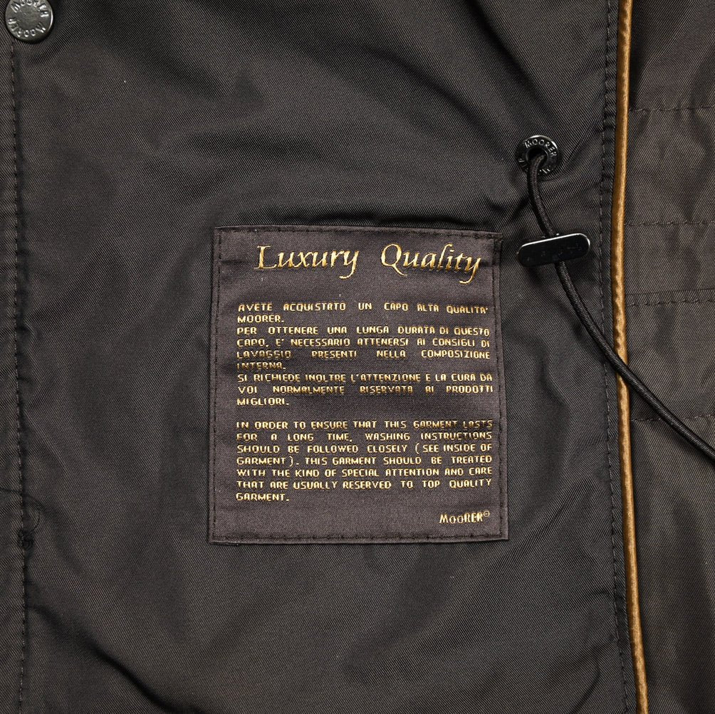 MOORER MANOLO - KM 撥水ポリエステル100% スタンドカラーブルゾン M - 65｜436806｜GUARDAROBA MILANO OFFICIAL STORE