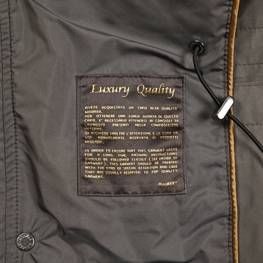 MOORER MANOLO - KM 撥水ポリエステル100% スタンドカラーブルゾン M - 65｜436807｜GUARDAROBA MILANO OFFICIAL STORE