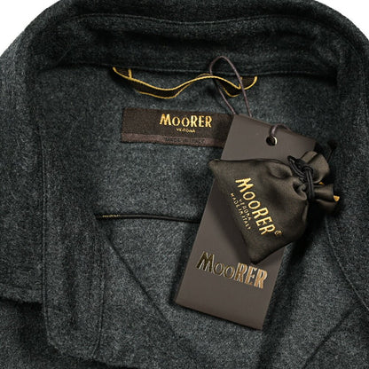 SALE｜MOORER MEYER - THA ストレッチウール ワイドカラーレギュラーフィットシャツ(インターロック生地)｜418307 - 46｜GUARDAROBA MILANO OFFICIAL STORE