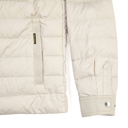MOORER “MONTINI-25X” ナイロン切替 ダウンブルゾン オフホワイト(ECRU) 48 | GUARDAROBA MILANO OFFICIAL STORE