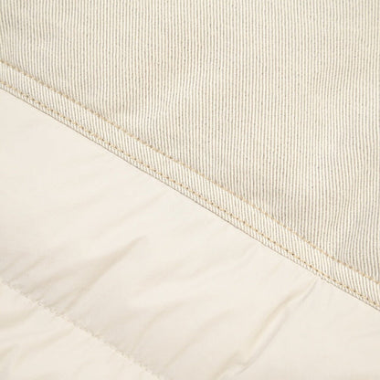 MOORER “MONTINI-25X” ナイロン切替 ダウンブルゾン オフホワイト(ECRU) 48 | GUARDAROBA MILANO OFFICIAL STORE