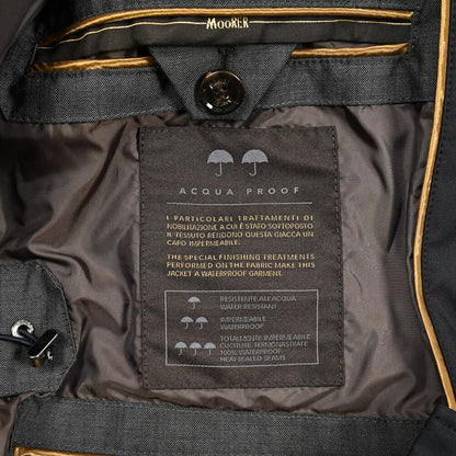 MOORER MORANDI - GF 高密度ポリエステル100% フード付きトレンチコート / ACQUA PROOF(防水)｜436826｜GUARDAROBA MILANO OFFICIAL STORE