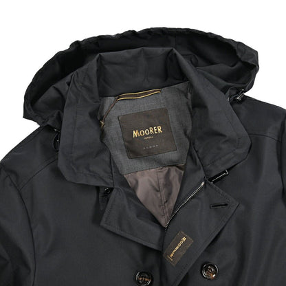 MOORER MORANDI - GF 高密度ポリエステル100% フード付きトレンチコート / ACQUA PROOF(防水)｜436826｜GUARDAROBA MILANO OFFICIAL STORE