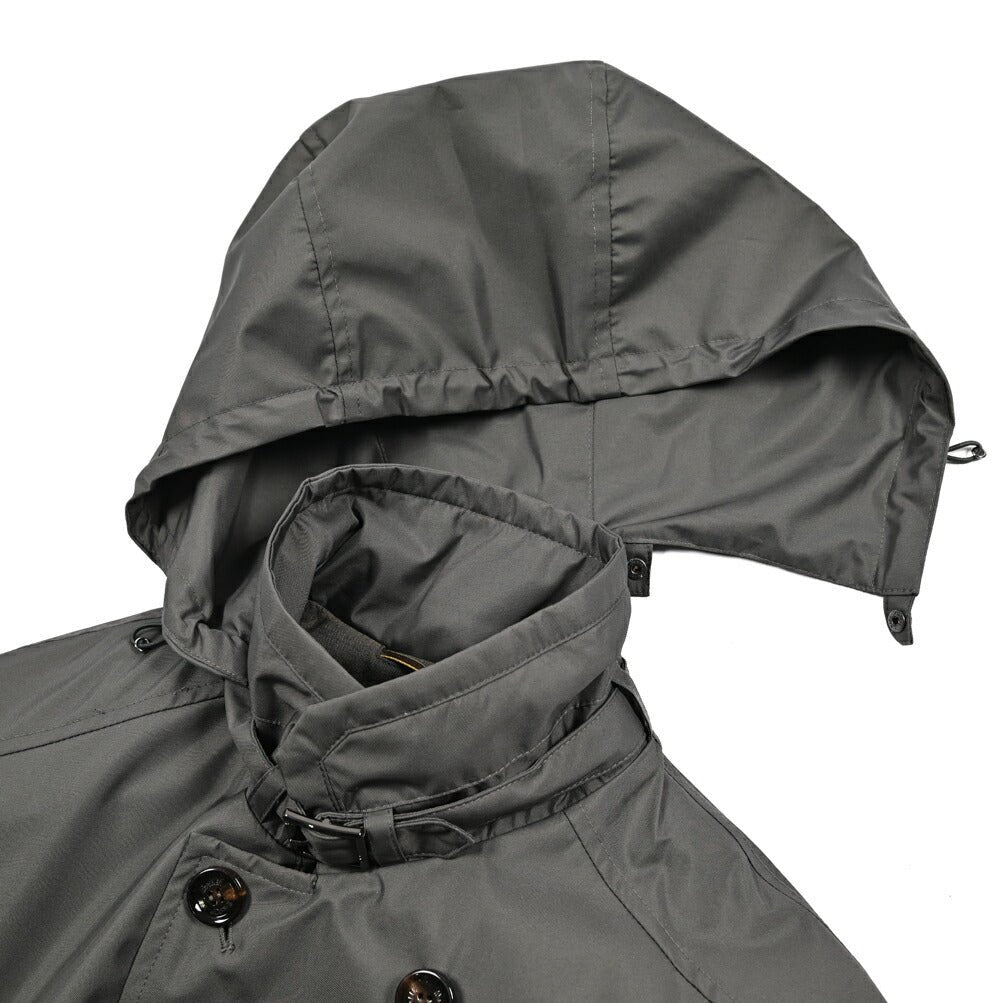 MOORER MORANDI - GF 高密度ポリエステル100% フード付きトレンチコート / ACQUA PROOF(防水)｜436830｜GUARDAROBA MILANO OFFICIAL STORE