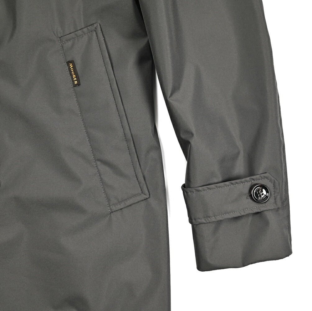 MOORER MORANDI - GF 高密度ポリエステル100% フード付きトレンチコート / ACQUA PROOF(防水)｜436830｜GUARDAROBA MILANO OFFICIAL STORE