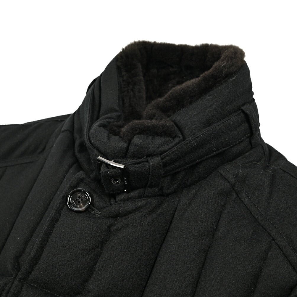 MOORER "MORRIS - IL" カシミヤ100% スタンドカラーダウンコート (Loro Piana STORM SYSTEM)｜420499｜GUARDAROBA MILANO OFFICIAL STORE