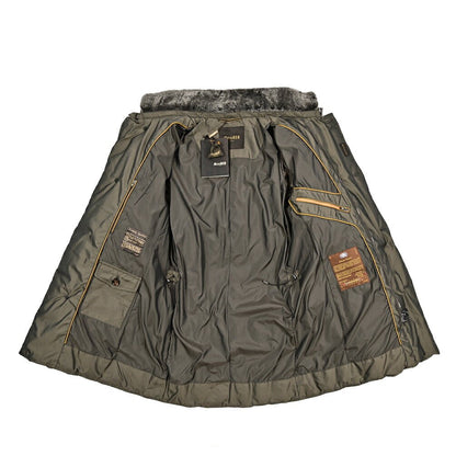 MOORER "MORRIS - KM" ポリエステル100% スタンドカラーダウンコート｜420471 - 48｜GUARDAROBA MILANO OFFICIAL STORE