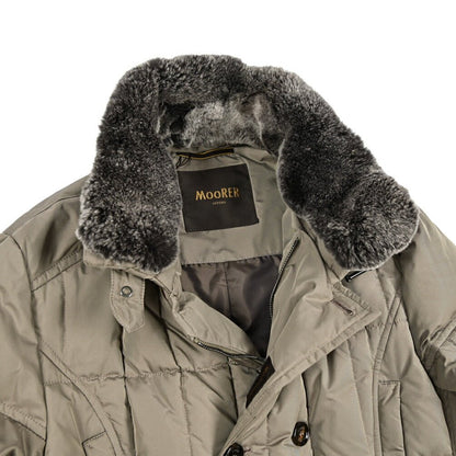MOORER "MORRIS - KM" ポリエステル100% スタンドカラーダウンコート｜420473 - 42｜GUARDAROBA MILANO OFFICIAL STORE