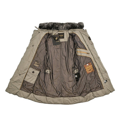 MOORER "MORRIS - KM" ポリエステル100% スタンドカラーダウンコート｜420473 - 42｜GUARDAROBA MILANO OFFICIAL STORE