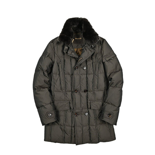 MOORER "MORRIS - KM" ポリエステル100% スタンドカラーダウンコート｜420477｜GUARDAROBA MILANO OFFICIAL STORE